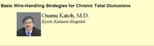cto chronic total occlusion  Katoh coronary angiogram